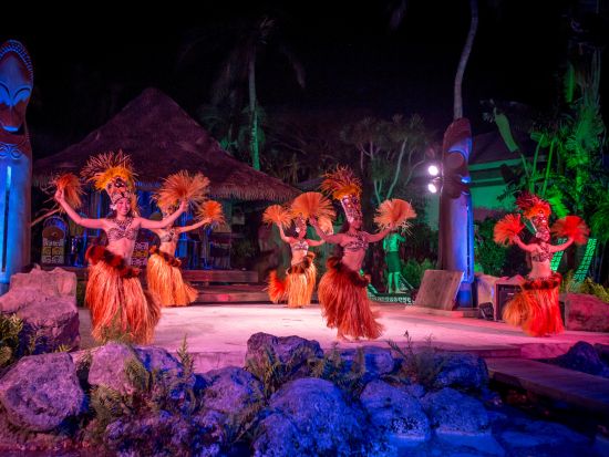 サンセット鑑賞＋海中展望塔入場＋アイランドカルチャーディナーショー＜ディナービュッフェ／送迎付き＞