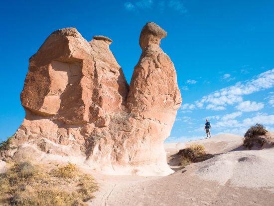 【混載】世界遺産パムッカレ＋カッパドキア 2泊3日ツアー 洞窟ホテル泊 気球付きプランあり＜2都市／日本語ガイド／国内航空券込／イスタンブール発＞