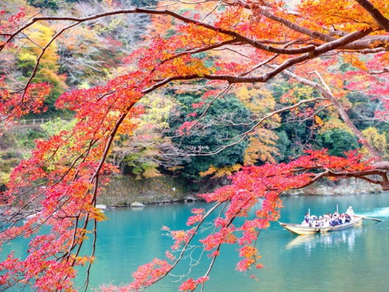 【貸切】京都・亀岡 保津川下り 1グループで貸切利用できる！絶景・伝統・激流を楽しむ日本最古の川下り ＜亀岡〜嵐山 約2時間＞