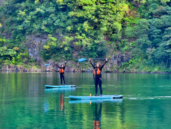 SUP体験　ダイナミックに広がる屋久島の川をSUPでクルージング 体験中の写真プレゼント付き by GUIDE OFFICE 屋久島