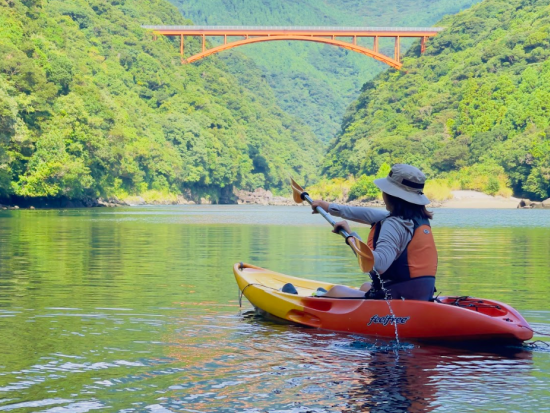 リバーカヤック体験ショートツアー 屋久島の清流をカヤックで冒険！8:30または13:30から選択可能 by GUIDE OFFICE 屋久島