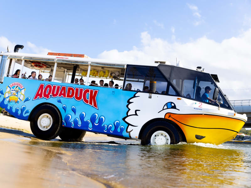 Aquaduck Driving in