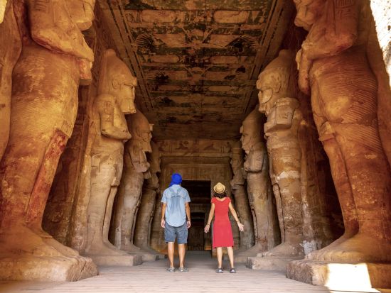 【ルクソール発  ナイル川クルーズ4泊5日】5つ星豪華客船！アブシンベル観光付きプランあり＜月・土曜出発／アスワン着＞