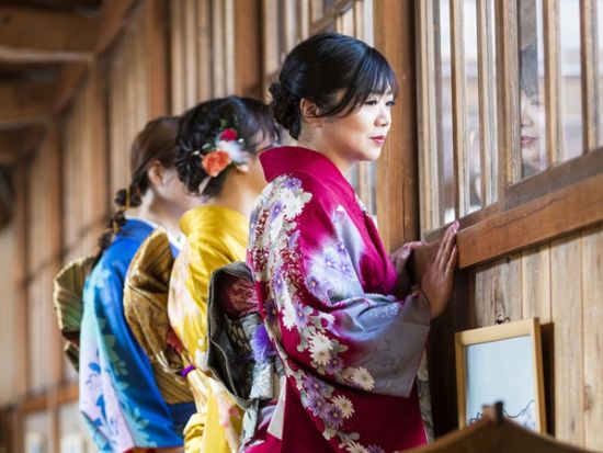 たくみの里 着物体験 ～着物姿で思い出に残る里山歩き～＜手ぶら参加OK／小学生～／群馬県みなかみ町＞