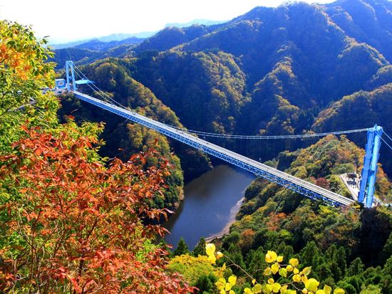 竜神峡　紅葉② (1)