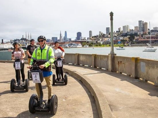 セグウェイでめぐる　フィッシャーマンズワーフ＆ウォーターフロント観光ツアー ＜初心者向け／英語ガイド＞