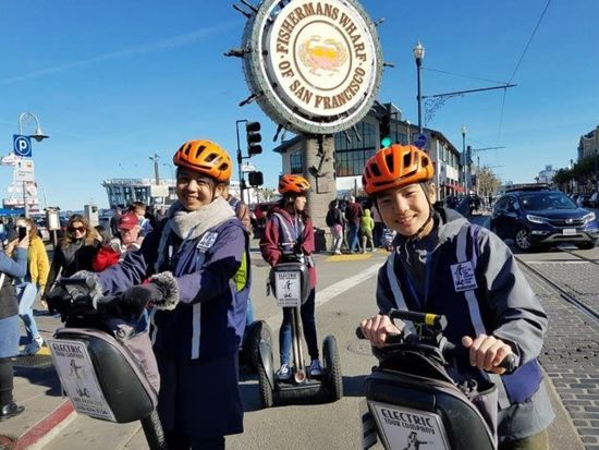 セグウェイでめぐる　フィッシャーマンズワーフ＆ウォーターフロント観光ツアー ＜初心者向け／英語ガイド＞
