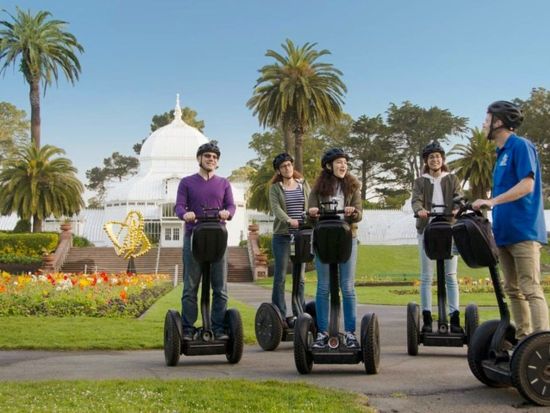セグウェイでめぐる　ゴールデンゲートパーク観光ツアー ＜初心者向け／英語ガイド＞