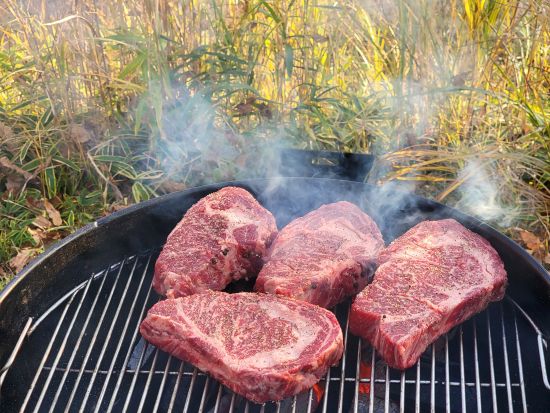 あか牛と伝統の田楽料理を味わう！アウトドア炭火焼ダイニング 普段は立ち入ることのできない「千年の草原」や渓谷の散策ができるフリータイムもあり＜6席限定／阿蘇発＞