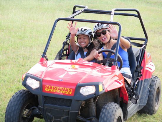 四輪バギー体験＋グロットシュノーケリング　人気アクティビティのセットプラン＜送迎あり＞ byマリアナス トレッキング