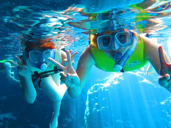 四輪バギー体験＋グロットシュノーケリング　人気アクティビティのセットプラン＜送迎あり＞ byマリアナス トレッキング