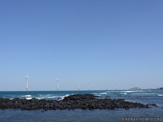 済州島のドラマやMVロケ地を巡るツアー　クモルム＆幻想の森ゴッジャワル＆新昌風車海岸道路＆金陵海水浴場 ＜黒豚焼肉の昼食付き／日本語ガイド＞