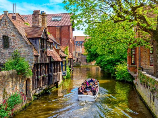 人気のブルージュへ！ベルギー日帰り観光ツアー＜英語／アムステルダム発＞