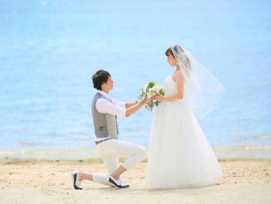  セブ島フォトウエディング　ビーチフォトプラン＜レンタル衣装＆ヘアメイク込み＞