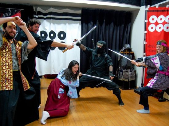 サムライ&殺陣体験 侍の衣装を身に纏い殺陣に挑戦 子どもから大人まで大興奮！＜食事有 or 無／午前 or 午後／大阪市＞