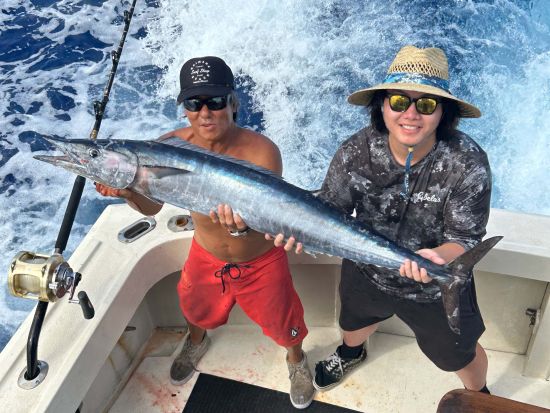 海釣り体験　気兼ねなく楽しめるプライベートクルーズ　カジキやマグロなど大物を狙おう！釣り用具付き＜貸切／4～10時間／ケワロ湾＞