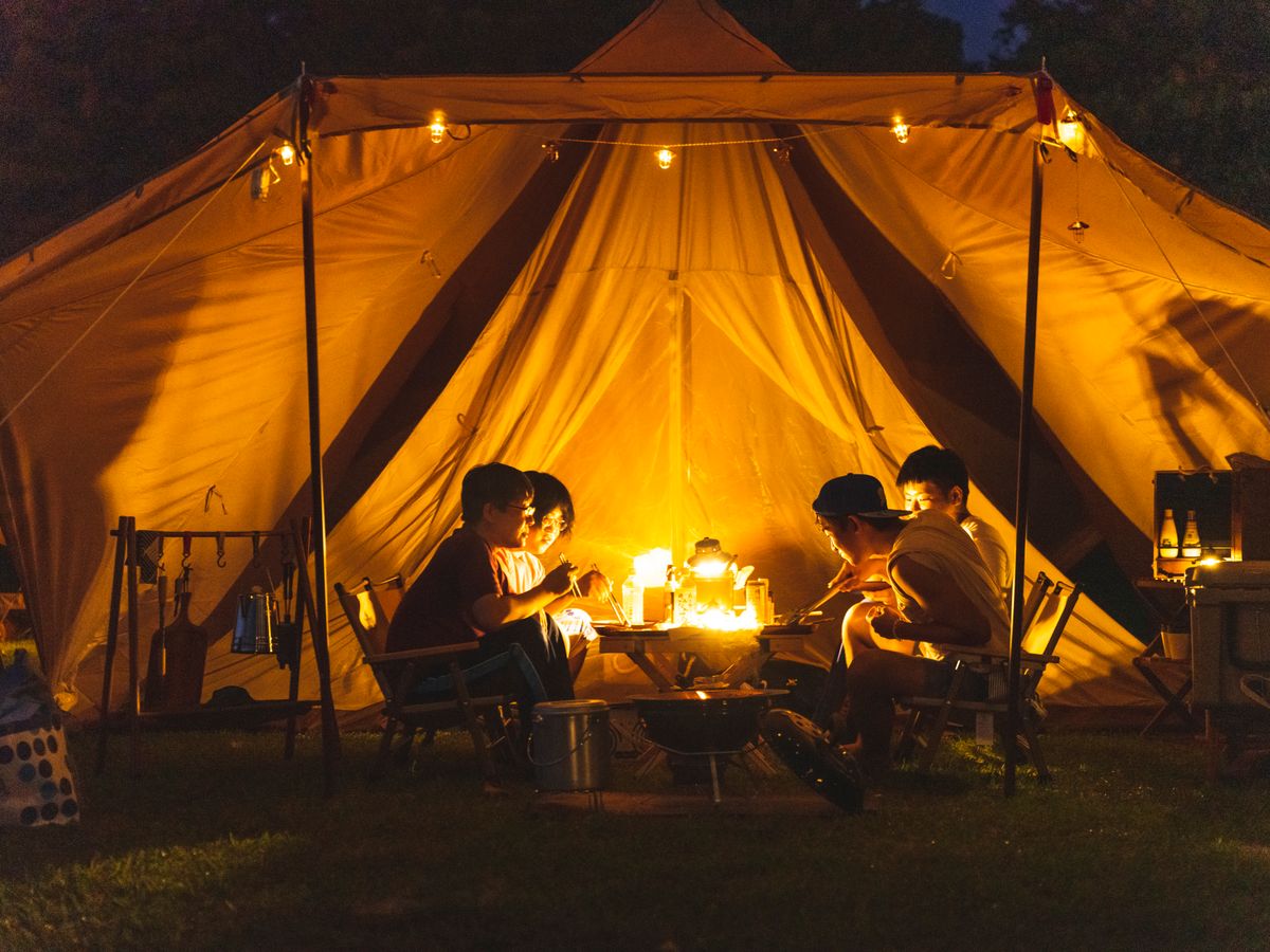 Camp Under the Stars at Nabii Beach