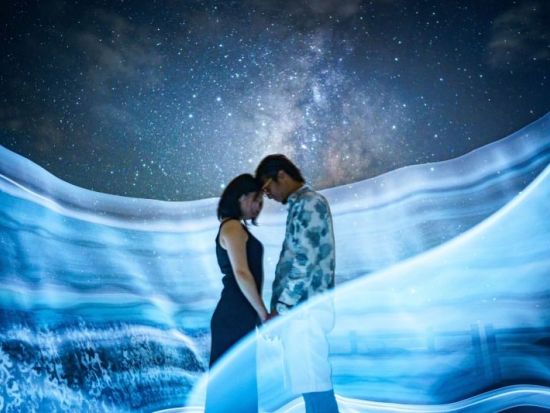 星空フォトツアー 女性やカップルにおすすめ！美しい星空の下で素敵な思い出を撮影 お好みのプランでひと味違う星空フォトを実現♪＜30分／宮古島＞