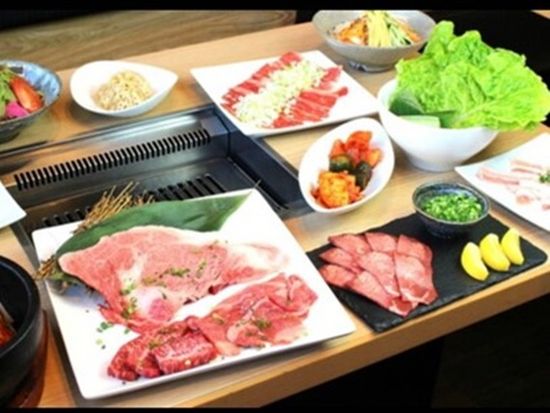 石屋　焼肉（メニュー例）