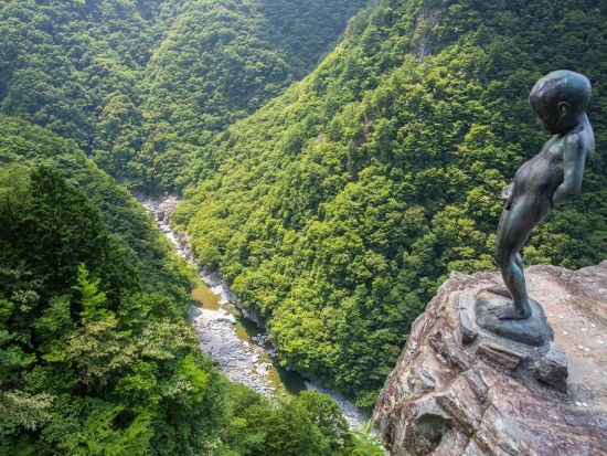貸切観光タクシー 高松発・祖谷渓ハイライト観光 かずら橋＋ひの字＋小便小僧＜7時間／1-9名／高松発着＞4名参加で1名11,900円～ by 平井タクシー