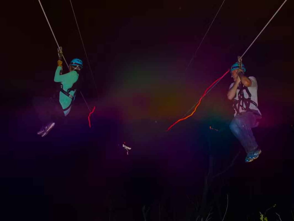 Oahu Halloween Galactic Nightmare & 3Line Zipline Tour with S'mores