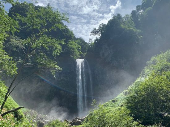 【多言語対応】1日観光ツアー 世界遺産 白川郷・温泉入浴・平湯大滝へのハイキング ＜ガイド付きツアー／7～9時間／2～12名／岐阜 白川村＞