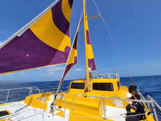 サンセットセーリング　ケ・カイ号　ワイキキ海上から眺める絶景サンセット　アルコールを含む飲み放題付き！＜ ワイキキビーチ発＞