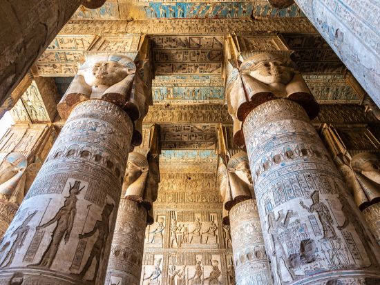 【プライベート】聖地アビドス遺跡 セティ1世葬祭殿＆デンデラ ハトホル神殿 日帰り観光＜昼食付／日本語または英語ガイド／チップ込／ルクソール発＞