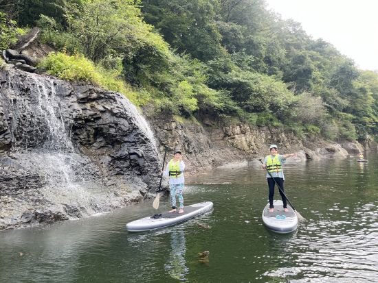 大倉川渓谷（大倉ダム）SUPツアー 大倉ダムで自然豊かな美しい風景を堪能！＜仙台市大倉ふるさとセンター集合＞ 