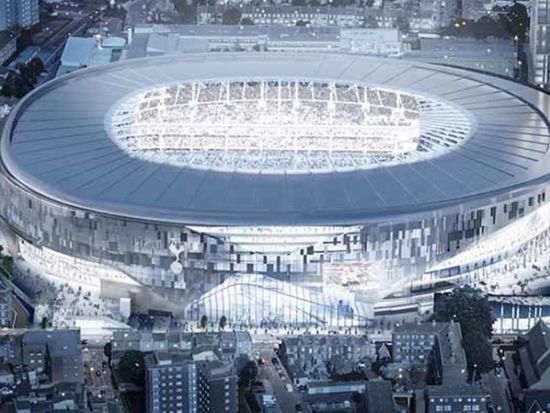 トッテナム　サッカー観戦チケット予約手配＜トッテナム・ホットスパー・スタジアム＞