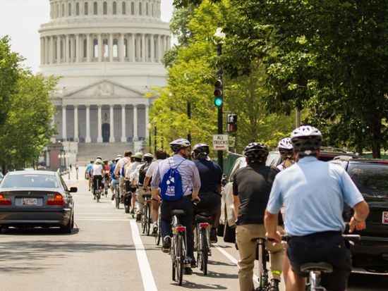 ワシントンD.C.　サイクリングツアー 米国首都の観光名所めぐり＆スポットでの撮影タイムあり＜3時間／英語ガイド＞by Unlimited Biking