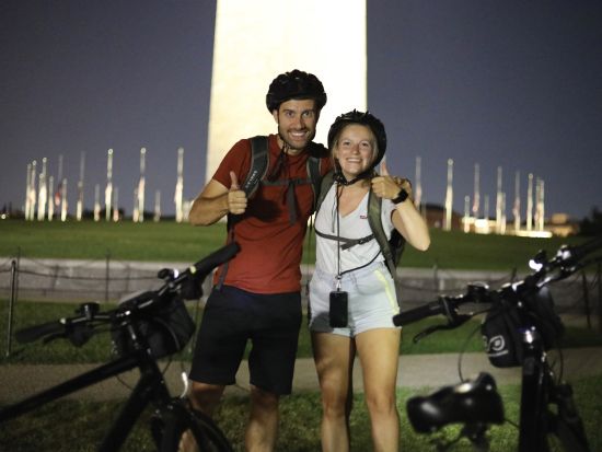 ワシントンD.C.　夜のサイクリングツアー 米国首都の観光名所めぐり＆スポットでの撮影タイムあり ＜3時間／英語ガイド＞by Unlimited Biking