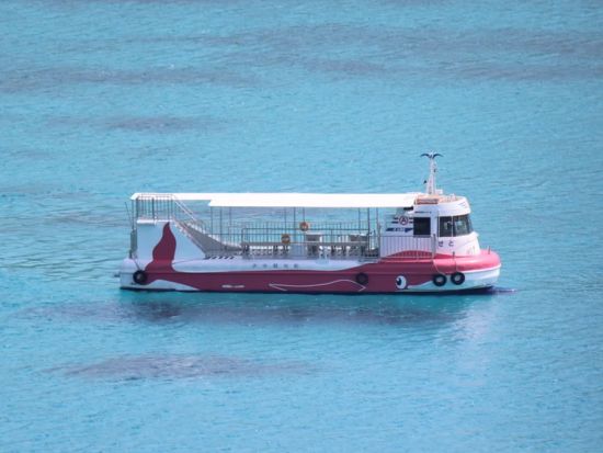 水中観光船「マリンビューワーせと」  半潜水船でサンゴ礁や熱帯魚を間近に観察！ ＜せとうち海の駅集合／瀬戸内町＞ by カケロマリゾート