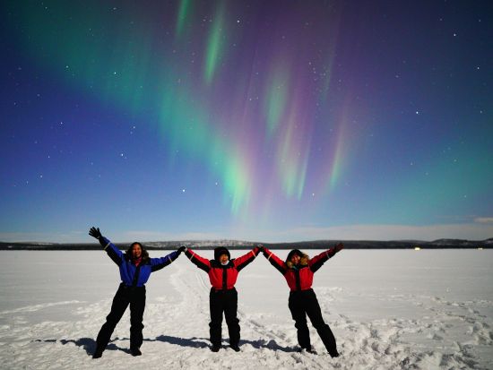 バスで行く！オーロラ ハンティングツアー＜8月～4月／英語／ロヴァニエミ発＞