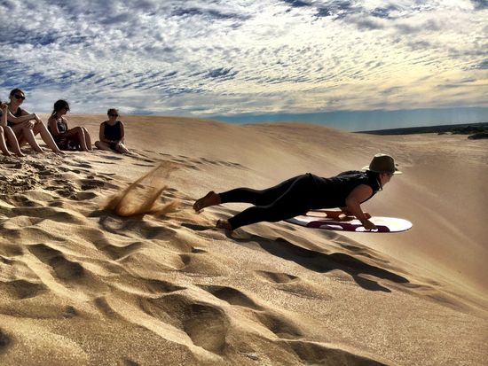 Sandboarding Eyre Peninsula
