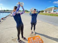 ⑦帰港、お水用意