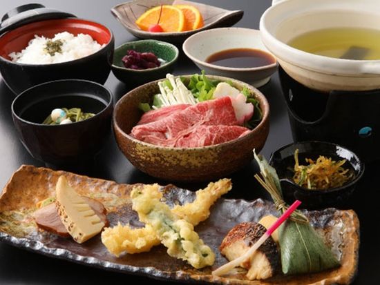 61504延暦寺たぬき村昼食