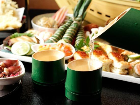 貸切屋形船 大江戸お台場＆お台場スカイツリーコース  自慢の選べるコース料理＋飲み放題付 ～全船スカイデッキ付で贅沢な景色を堪能～＜船内カラオケ完備＞by大江戸