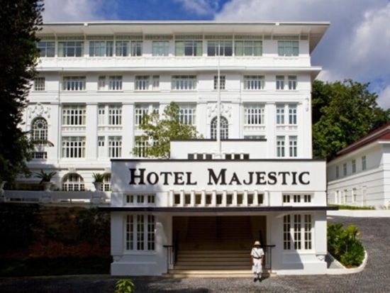 マジェスティックホテル アフタヌーンティー　食事券＆事前予約サービス　国家遺産の老舗ホテルでアフタヌーンティーを楽しむ ＜午後／クアラルンプール＞