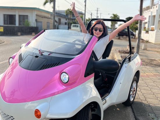 超小型EV「COMS」レンタル 電気自動車で宮古島を観光！環境と自然にやさしい超小型モビリティでいつもとは違うドライブを体験＜3時間～／宮古島＞