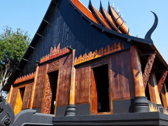 【チェンライ発着】文化に触れる半日ツアー　バーン・ダム・ミュージアム＋首長族の村＜半日／日本語ガイド＞