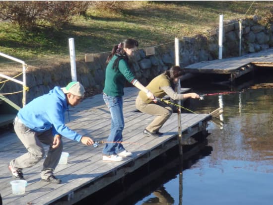 大沼国定公園 桟橋ワカサギ釣り シーズン先取り＆手ぶらで新鮮なワカサギを釣り放題！釣れたワカサギは天ぷら調理も可能！＜90分／12月／大沼公園＞