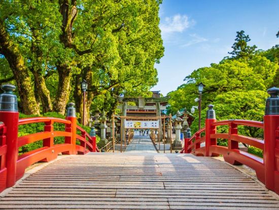 博多発着観光タクシー　ゆっくり太宰府コース　太宰府天満宮＋宝満宮竈門神社参拝　行程のアレンジも可能 ＜約3時間／福岡市内送迎可能＞by 福岡交通