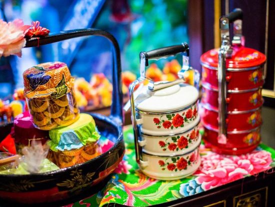 プラナカン博物館＆カトン地区観光ツアー　プラナカンのお菓子試食付き ＜日本語ガイド＞