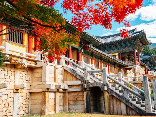 ソウル発！慶州観光ツアー　仏国寺＆瞻星台＆天馬塚＆月精橋　夜のライトアップまでゆったり滞在 KTX(高速鉄道）利用＜日本語ガイド/昼食付き＞