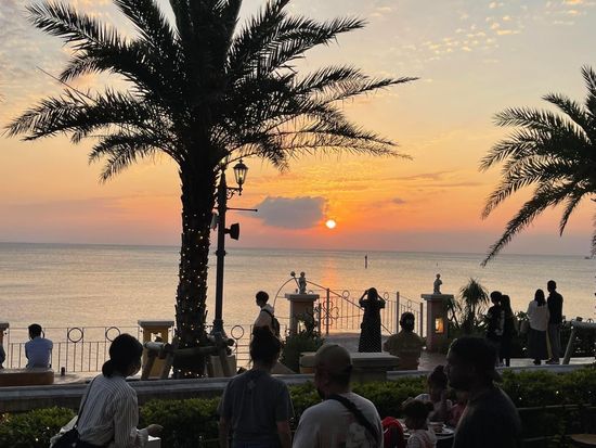 アメリカンビレッジサンセット