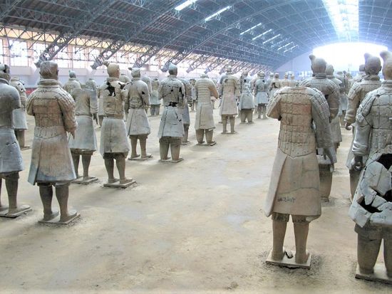 兵馬俑特別見学 (7)