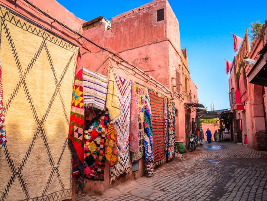 Morocco_Marrakech_old medina_shutterstock_1184523745