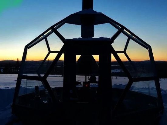 ガラスのイグルーでラグジュアリーなサウナ体験＜プライベートサウナ／英語／送迎あり／ロヴァニエミ発＞