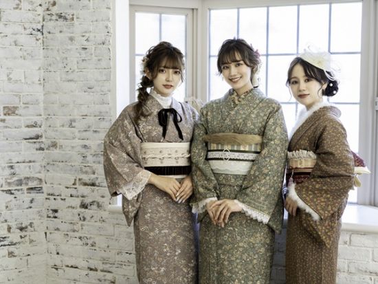 着物レンタル＆着付け  シンプル着物からレトロモダンなアンティーク着物まで！はんなり優雅な装いで横浜ハイカラ散歩♪＜桜木町駅より徒歩約10分＞by VASARA